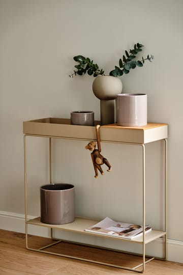 Sleek ruukku Ø 19 cm - Beige - Scandi Living