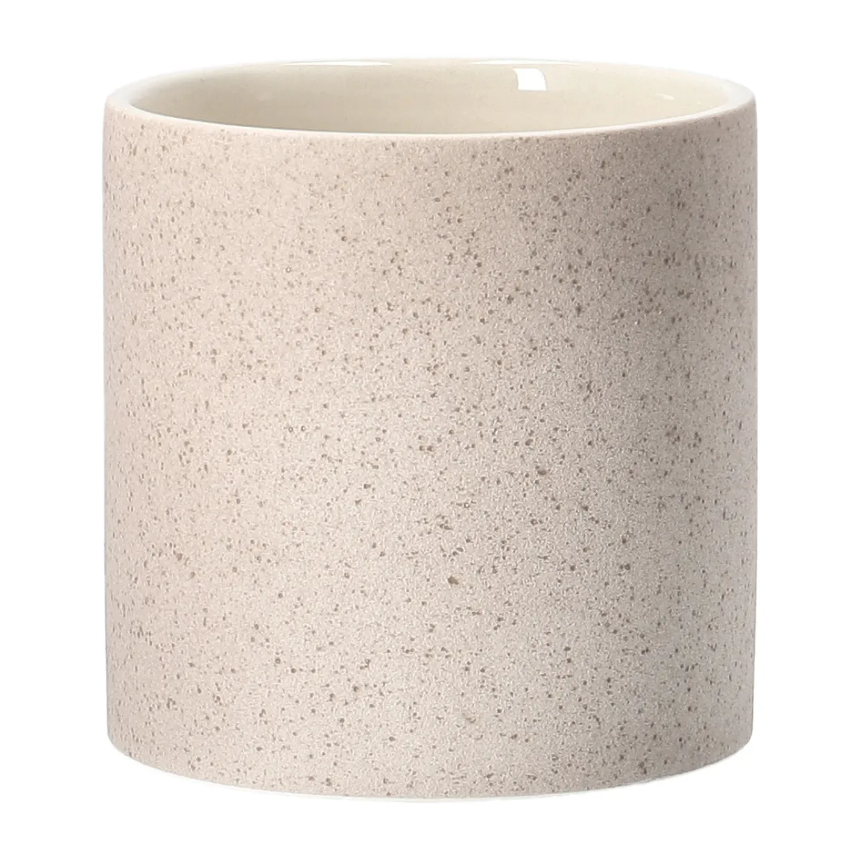 Speckled ruukku Ø 15 cm, Beige Scandi Living