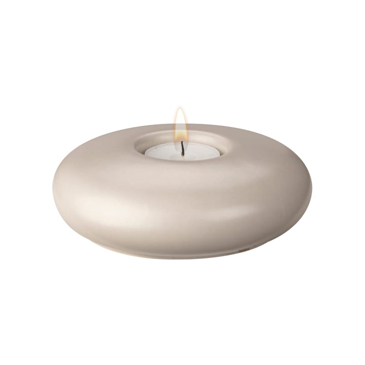 Stone lyhty Ø13 cm, Beige Scandi Living