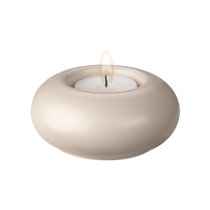 Stone lyhty Ø9 cm, Beige Scandi Living