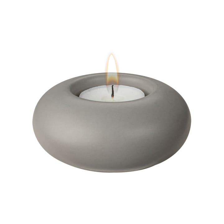 Stone lyhty Ø9 cm, Harmaa Scandi Living