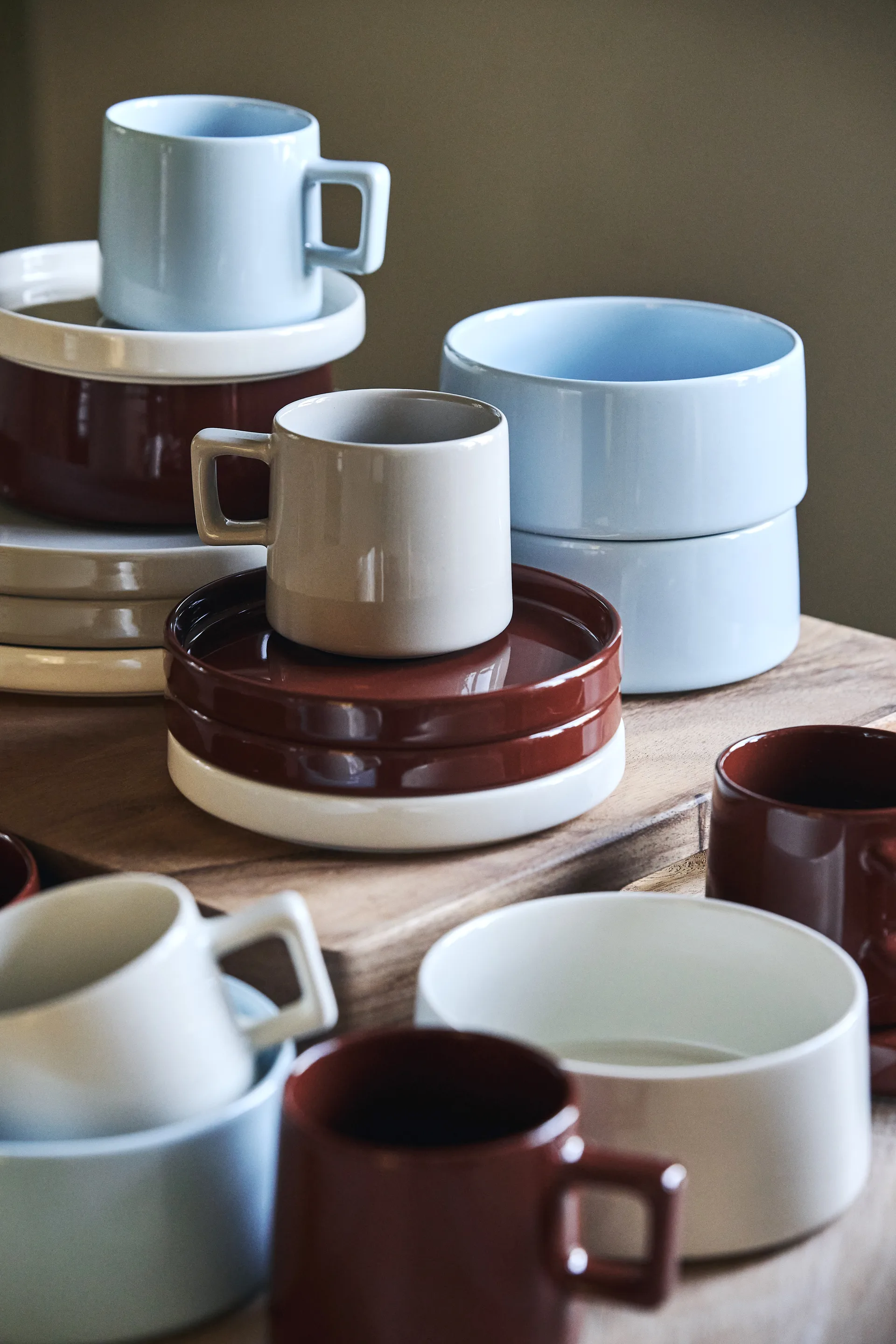 Taper lautanen 14 cm, Punainen Scandi Living