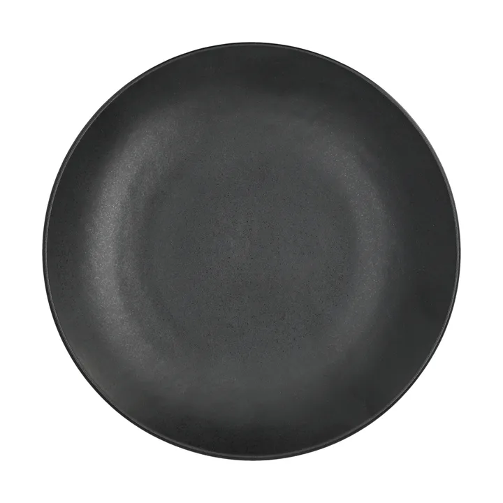 Terra lautanen - Musta kivitavara, Ø22 cm - Scandi Living