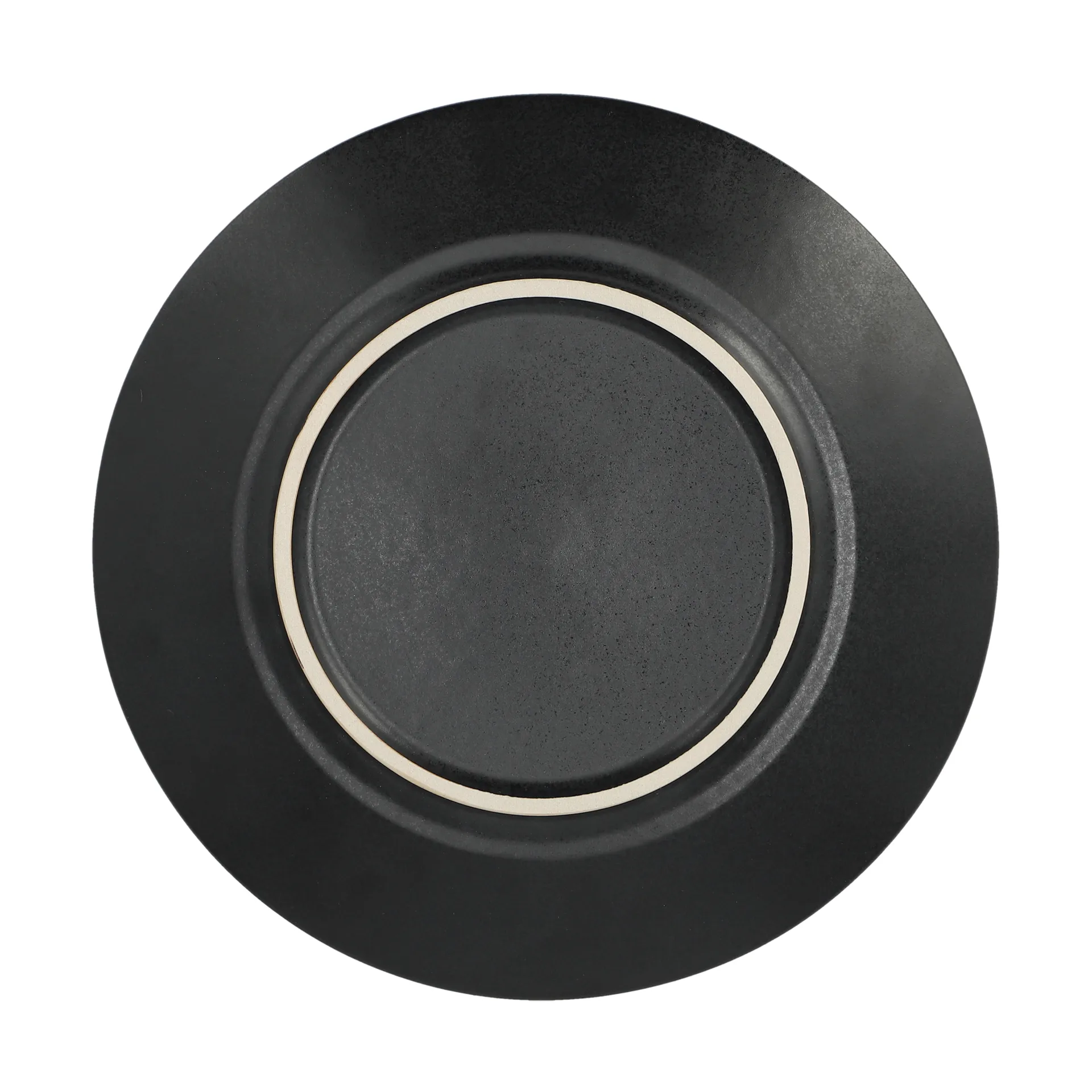 Terra lautanen, Musta kivitavara, Ø22 cm Scandi Living