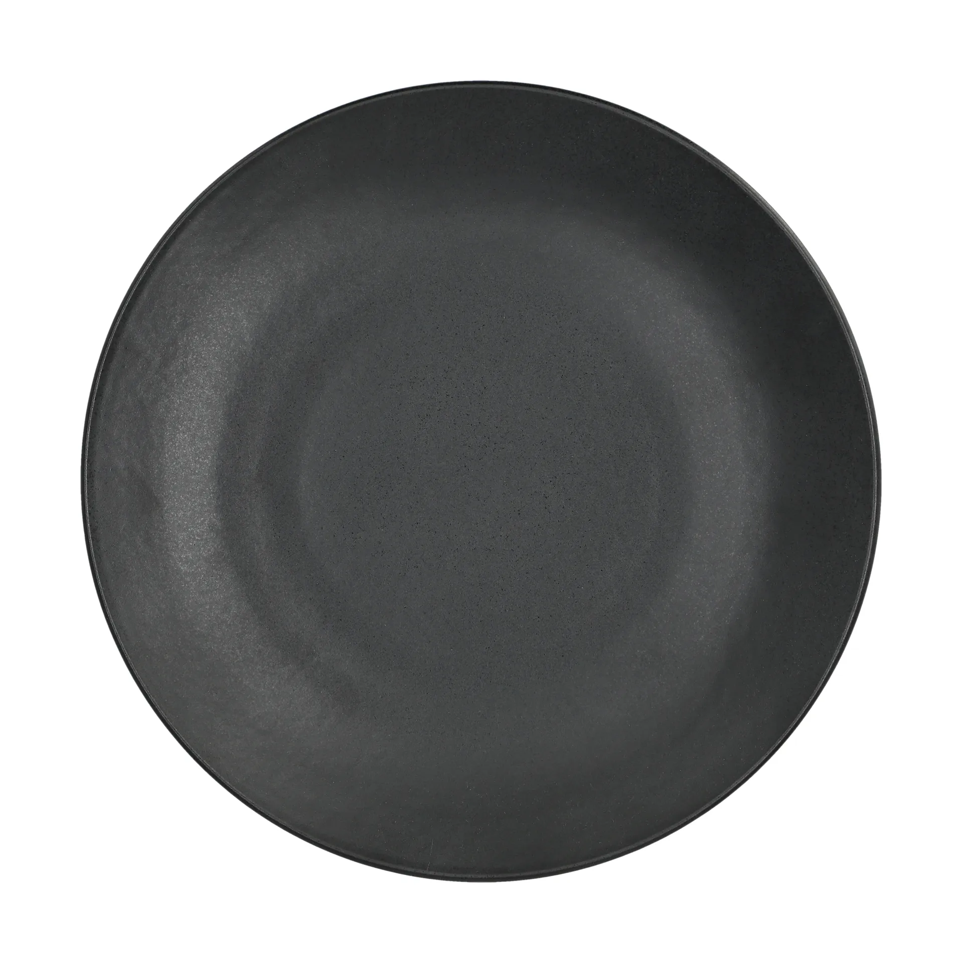 Terra ruokalautanen, Musta kivitavara, Ø26,5 cm Scandi Living