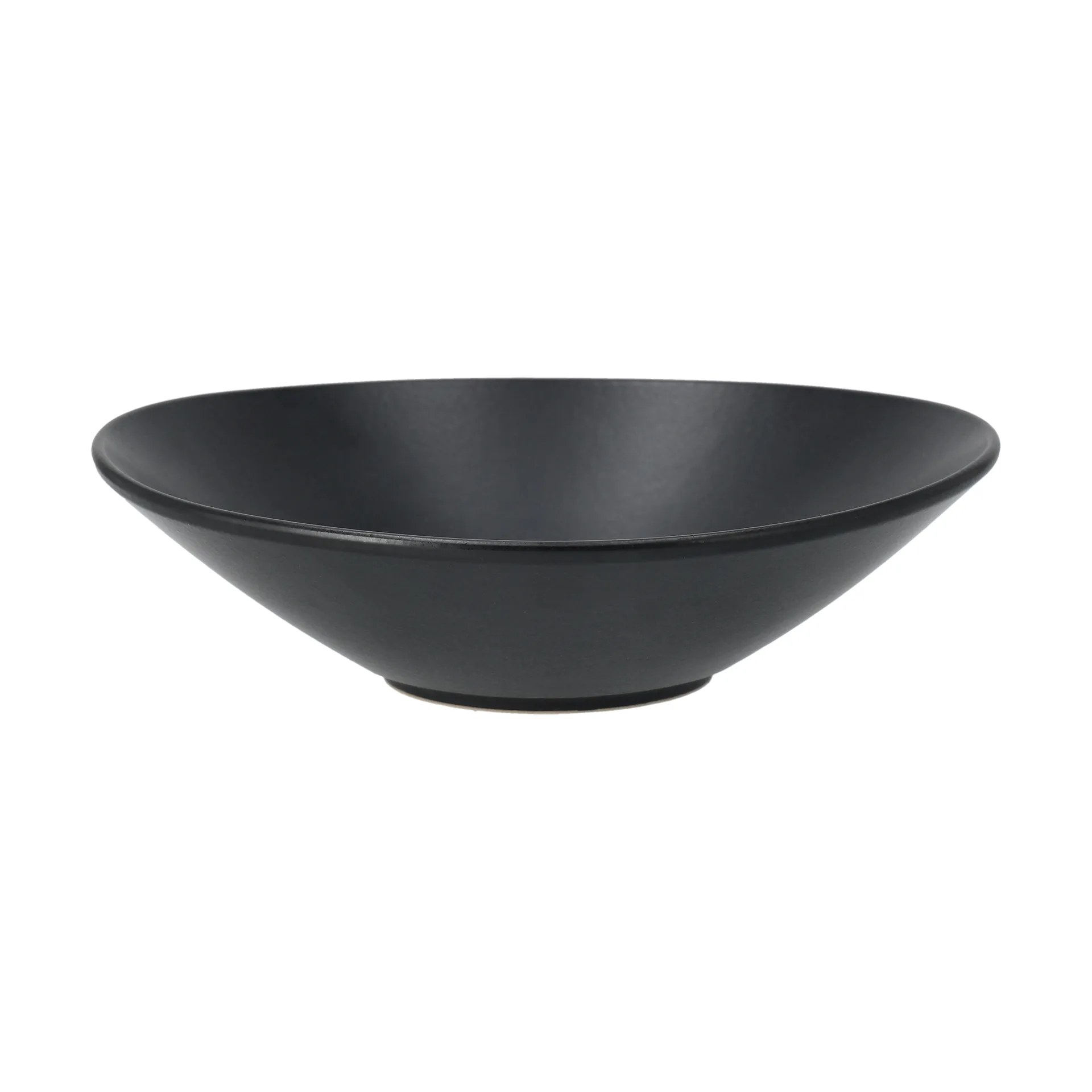 Terra salaattikulho, Musta kivitavara, Ø30 cm Scandi Living