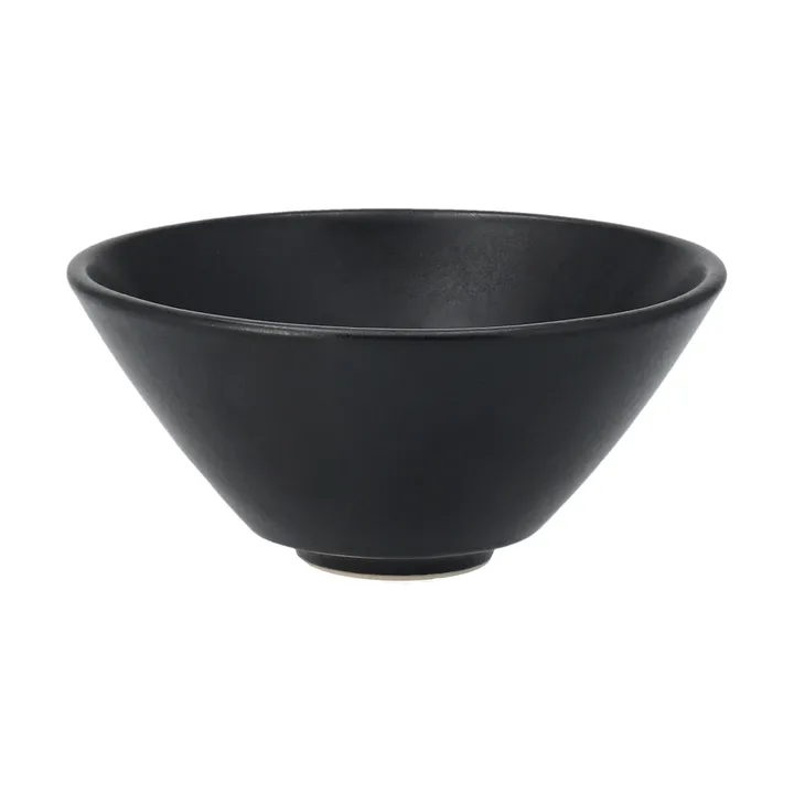 Terra tarjoilukulho - Musta kivitavara, Ø12 cm - Scandi Living