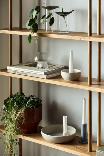 Valley kynttilänjalka Ø21 cm - Beige - Scandi Living