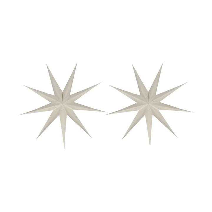 Veil adventtitähti Ø90 cm 2-pakkaus - Scandi Living
