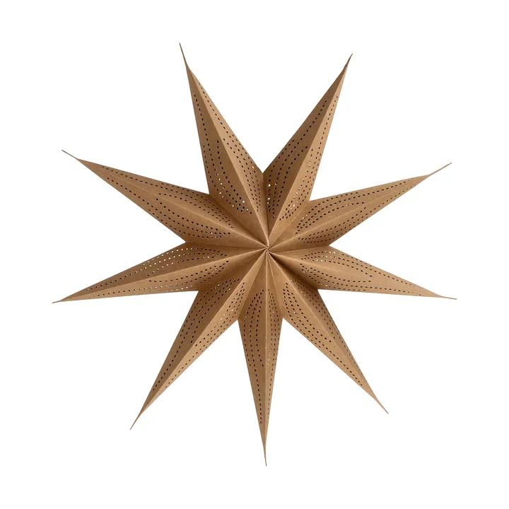 Veil adventtitähti - Luonnonvärinen, Ø45 cm - Scandi Living