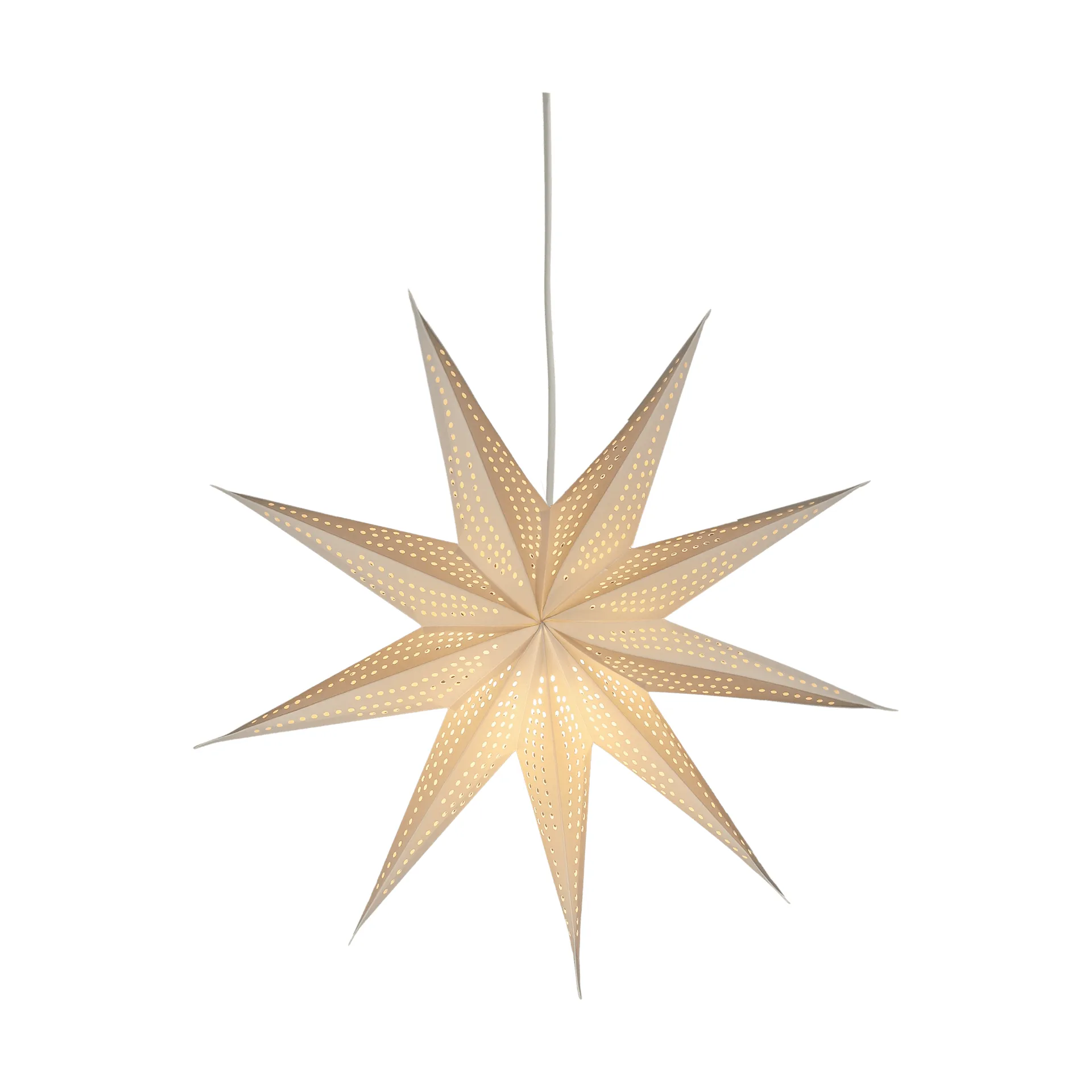 Veil adventtitähti, Valkoinen, Ø45 cm Scandi Living