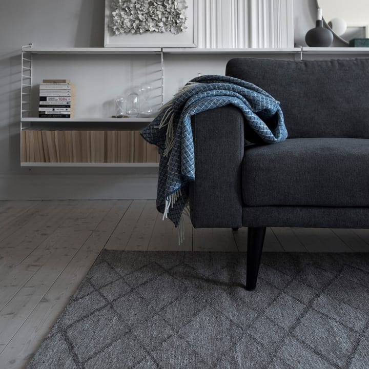 Wicker villahuopa, Dark blue Scandi Living