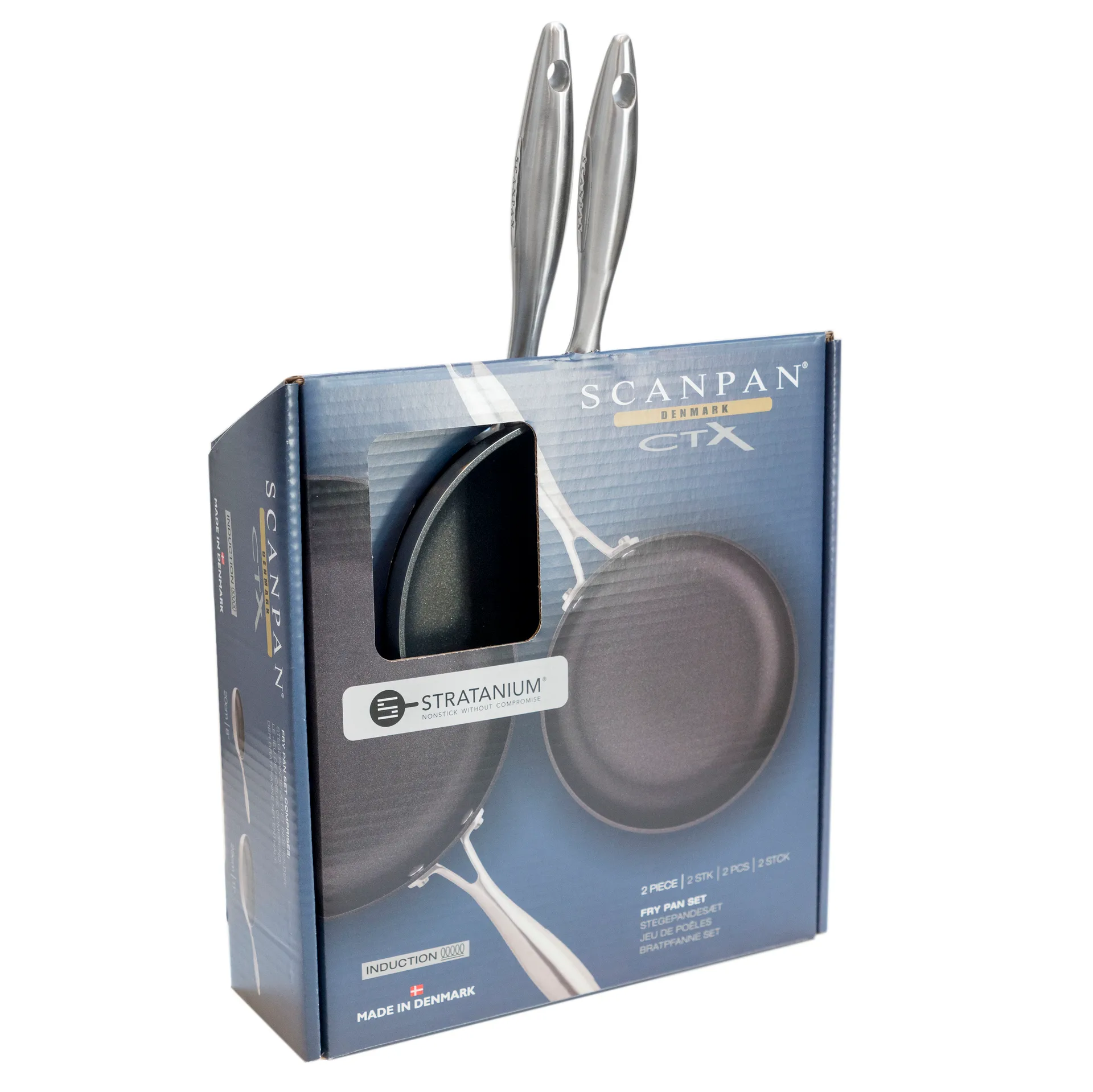 Scanpan CTX -paistinpannusetti, 20 + 28 cm Scanpan