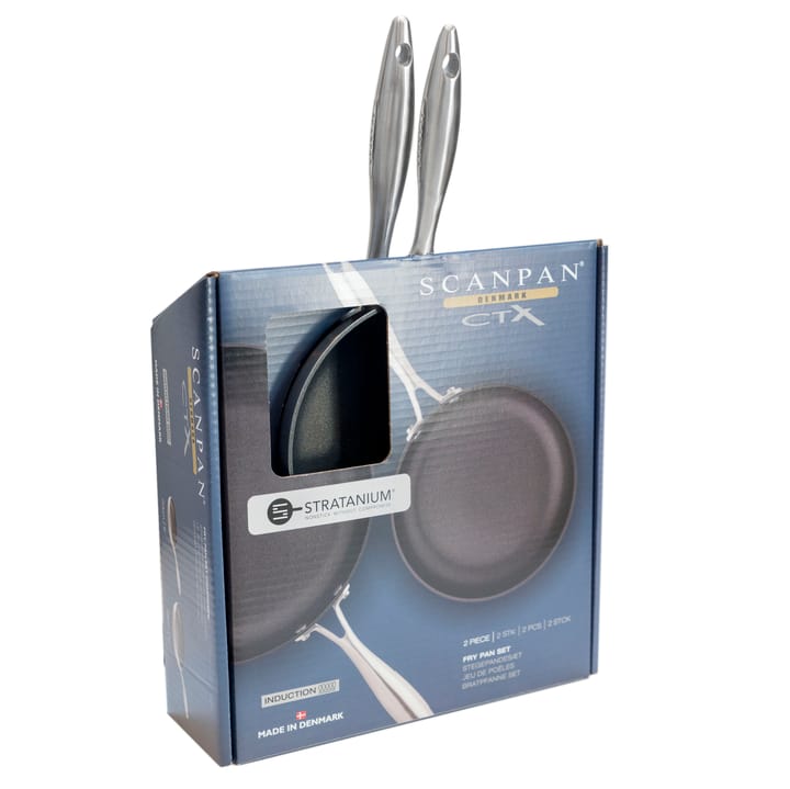 Scanpan CTX -paistinpannusetti, 20 + 28 cm Scanpan