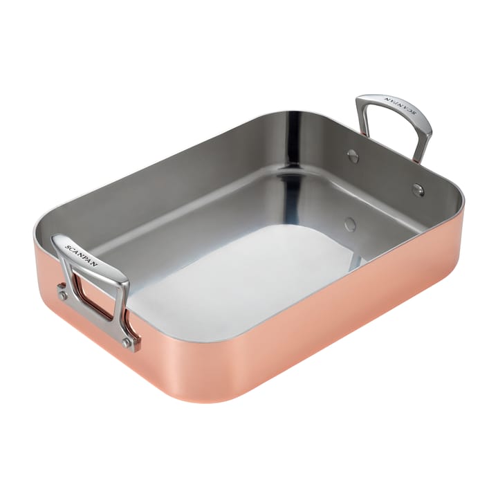 Scanpan Maitre D’ -paistovuoka roaster kupari - 35 x 24 cm - Scanpan