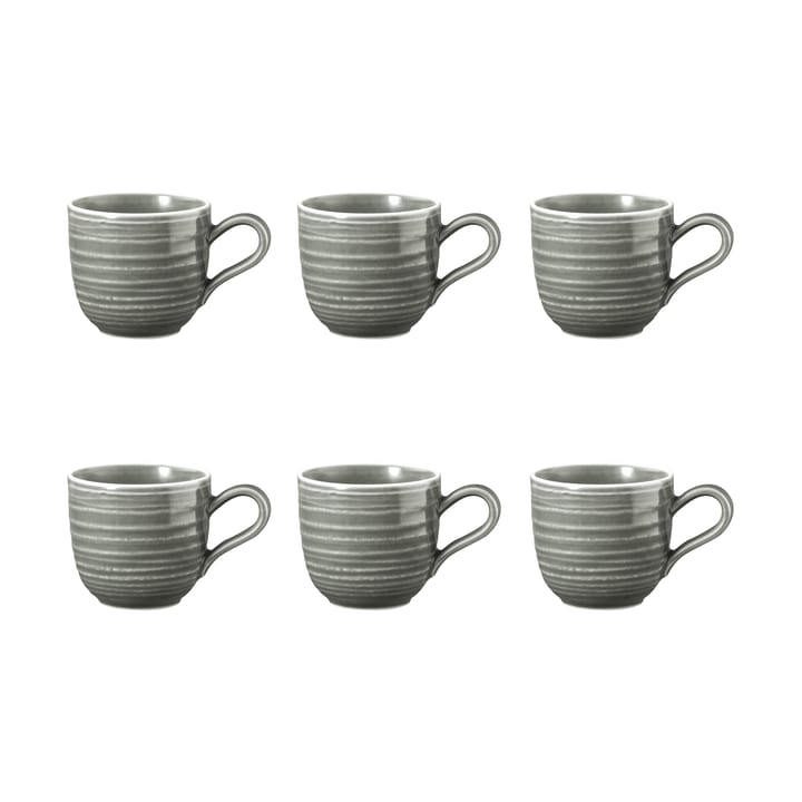 Terra espressokuppi 9 cl 6-pakkaus - Pearl Grey - Seltmann Weiden