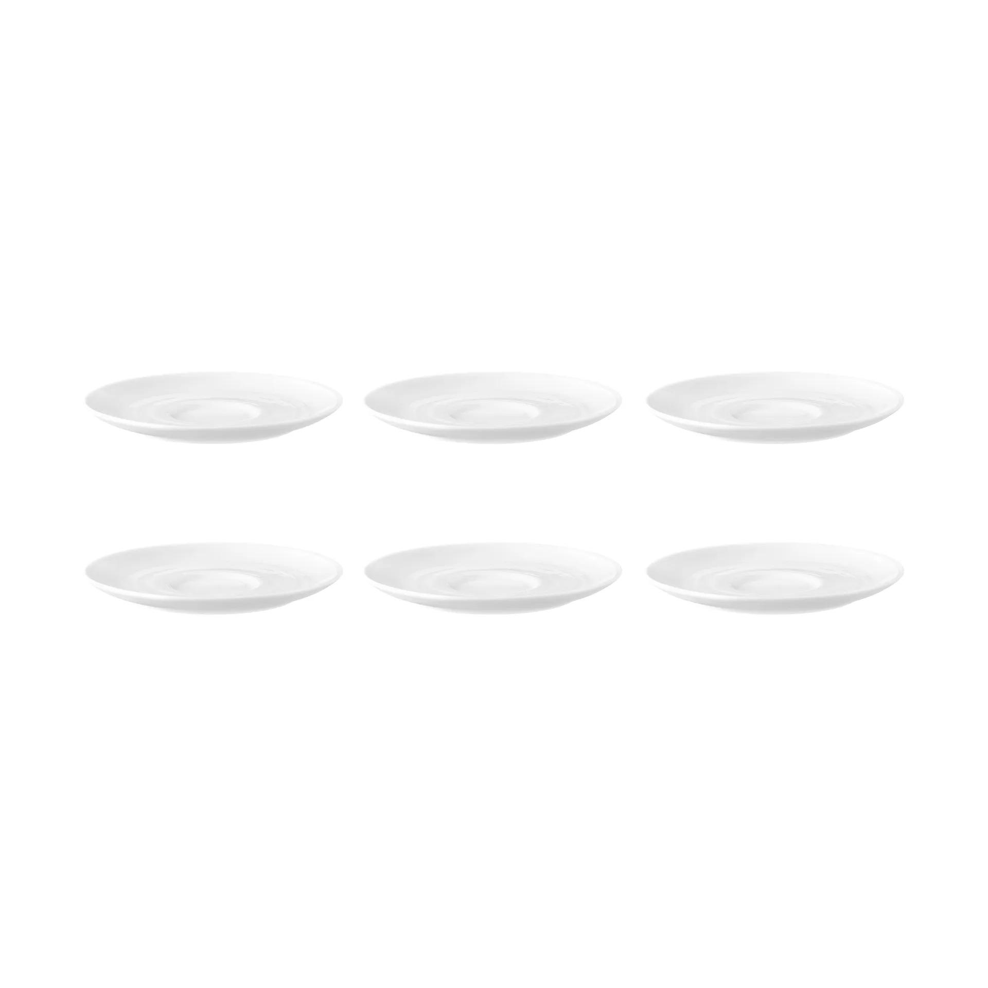 Terra kahvilautanen Ø 12 cm 6-pakkaus, Valkoinen Seltmann Weiden