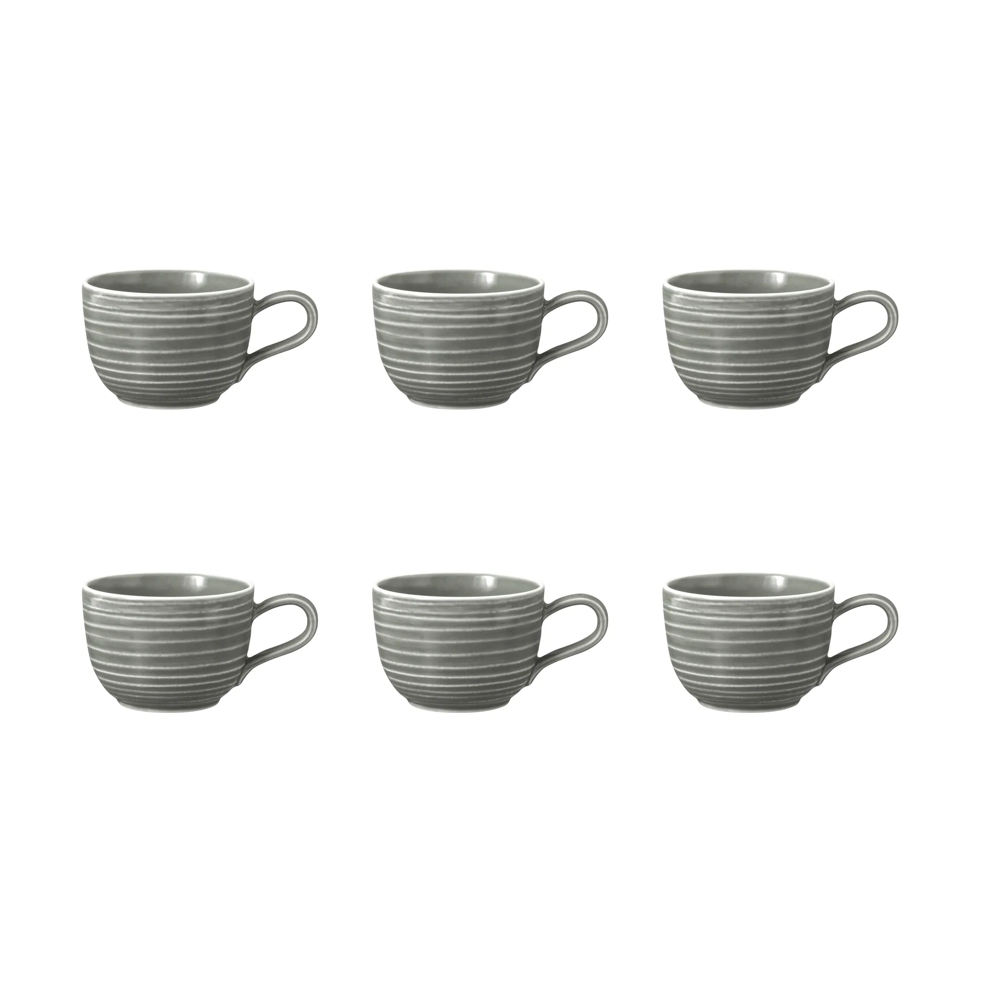 Terra kuppi 20 cl 6-pakkaus, Pearl Grey Seltmann Weiden