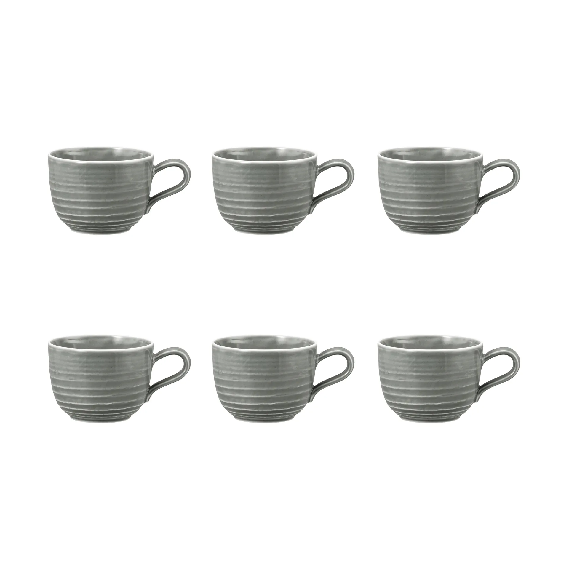 Terra kuppi 26 cl 6-pakkaus, Pearl Grey Seltmann Weiden