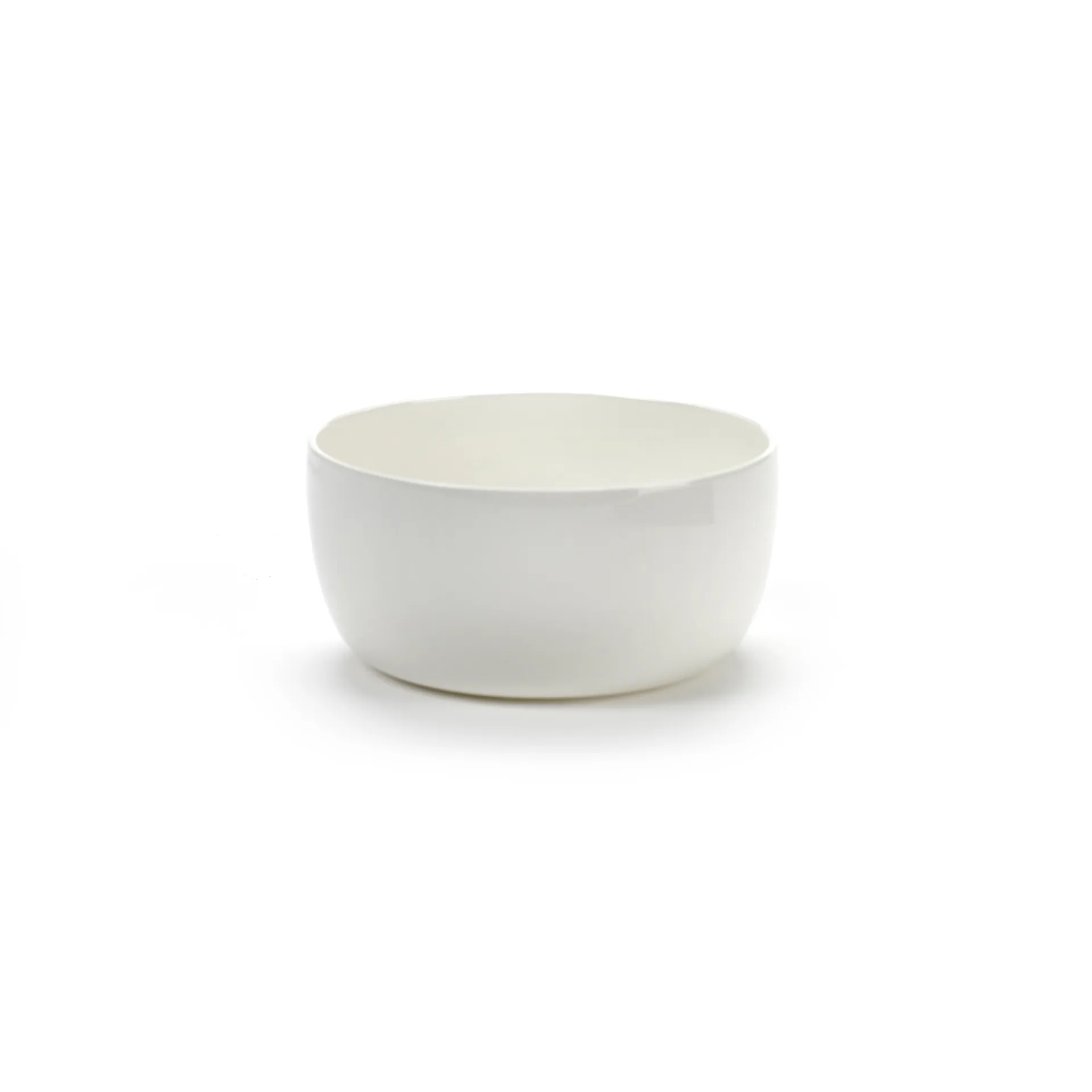 Base aamiaiskulho matalalla reunalla, valkoinen, 12 cm Serax