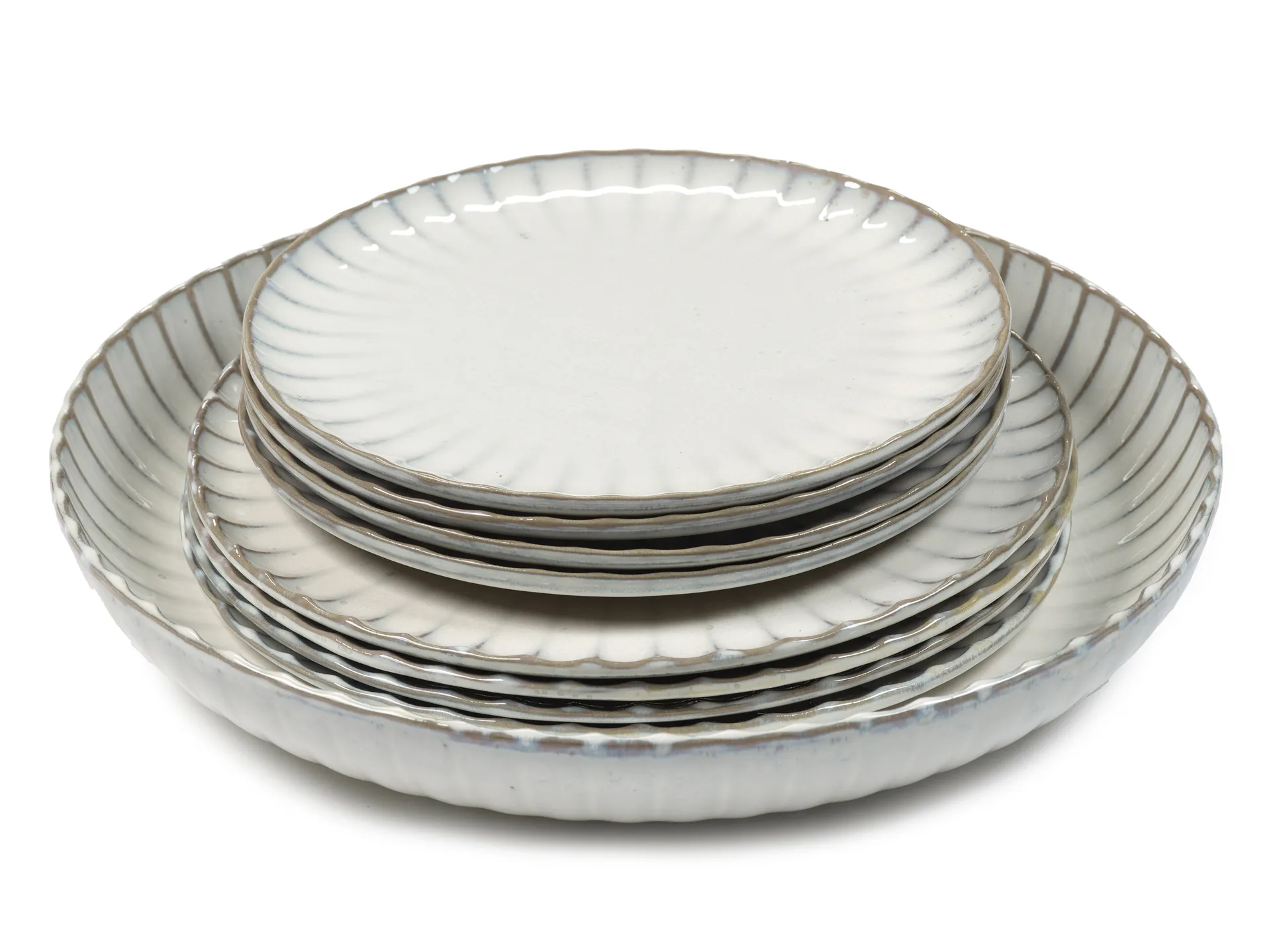 Inku dinner set 9 osaa, White Serax