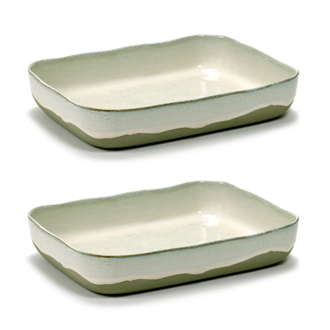 Serax La Nouvelle Table uunivuoka No10 22x30 cm 2 kpl White