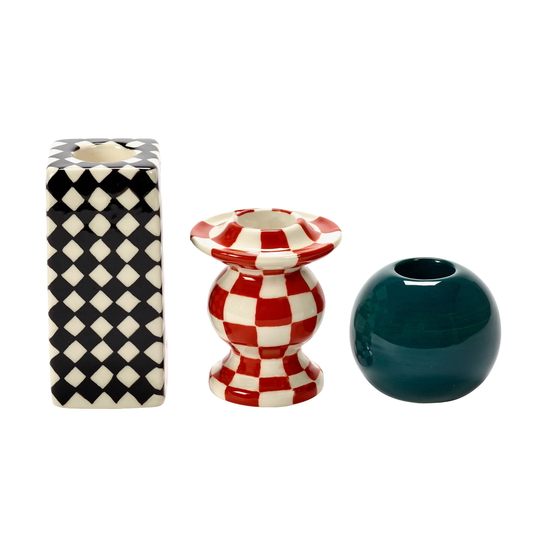 Les Objets Mouleversants kynttilänjalat 3 osaa, N°1, N°2, N°3 Serax