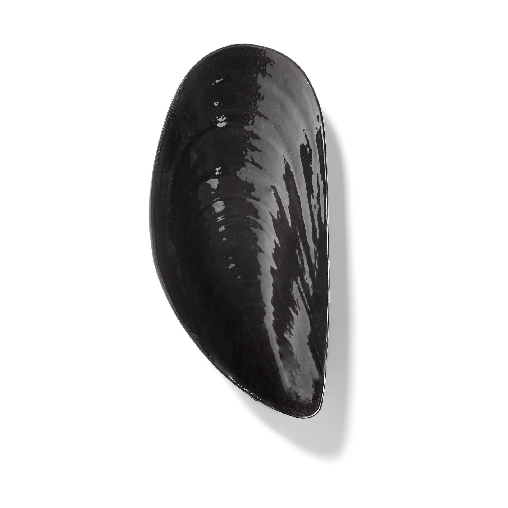 Les Objets Mouleversants Marcel kulho L 21,5x46 cm, Black Serax
