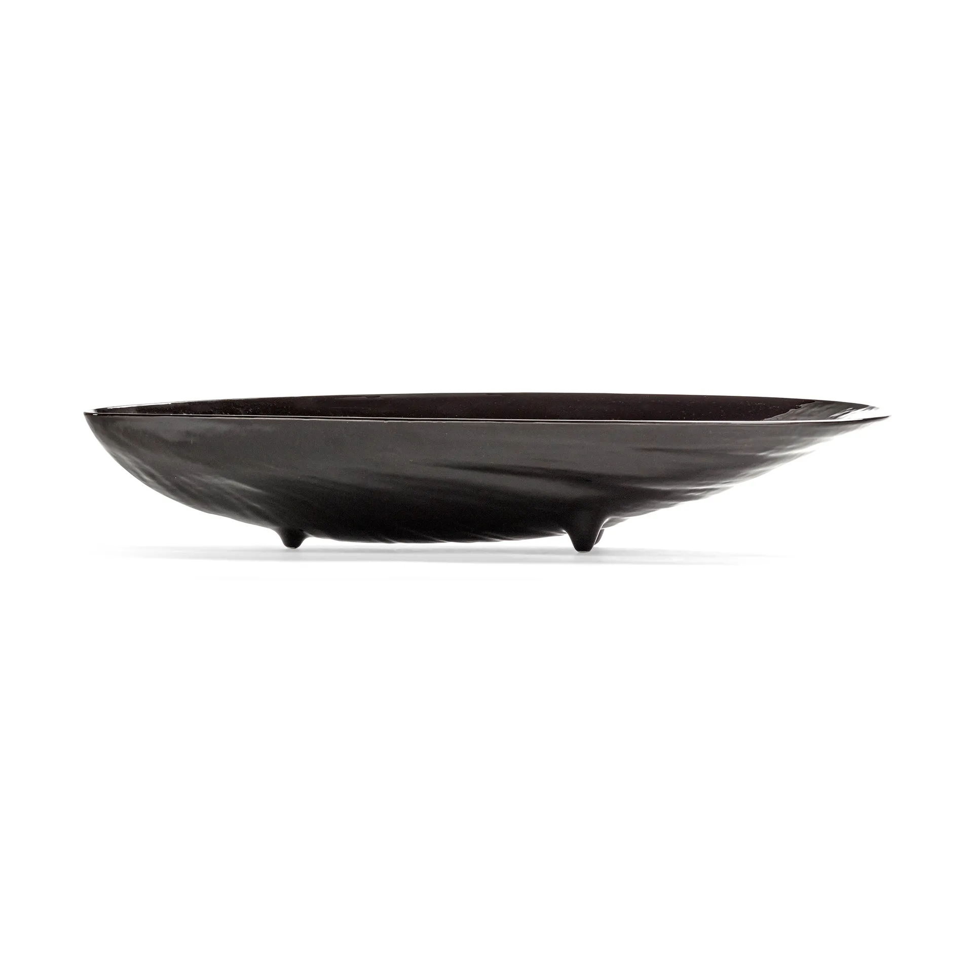 Les Objets Mouleversants Marcel kulho L 21,5x46 cm, Black Serax