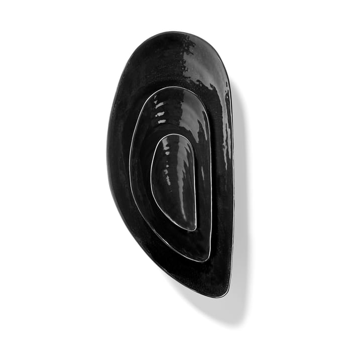 Les Objets Mouleversants Marcel kulho S 7,5x17,5 cm, Black Serax