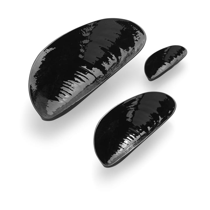 Les Objets Mouleversants Marcel kulho S 7,5x17,5 cm, Black Serax