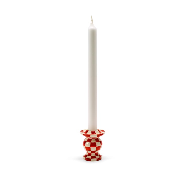 Les Objets Mouleversants N°2 kynttilänjalka, Red-white Serax