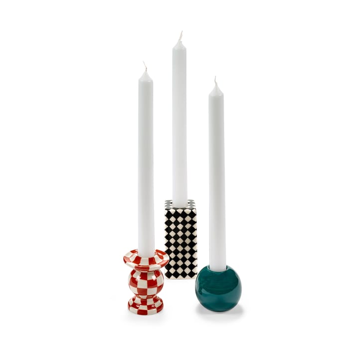Les Objets Mouleversants N°2 kynttilänjalka, Red-white Serax