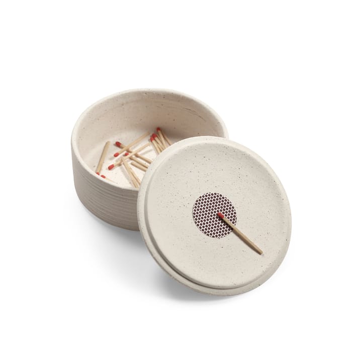 Mira kynttilänjalka/säilytyslaatikko, Beige Serax