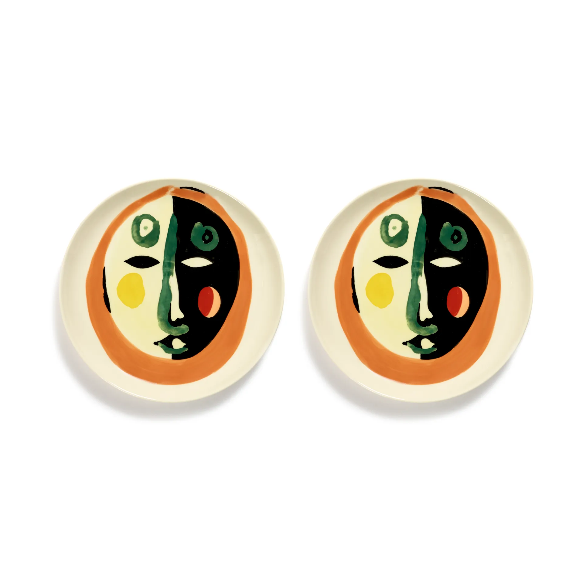 Ottolenghi Feast lautanen M Ø22 cm 2-pakkaus, Face nr 1 Serax