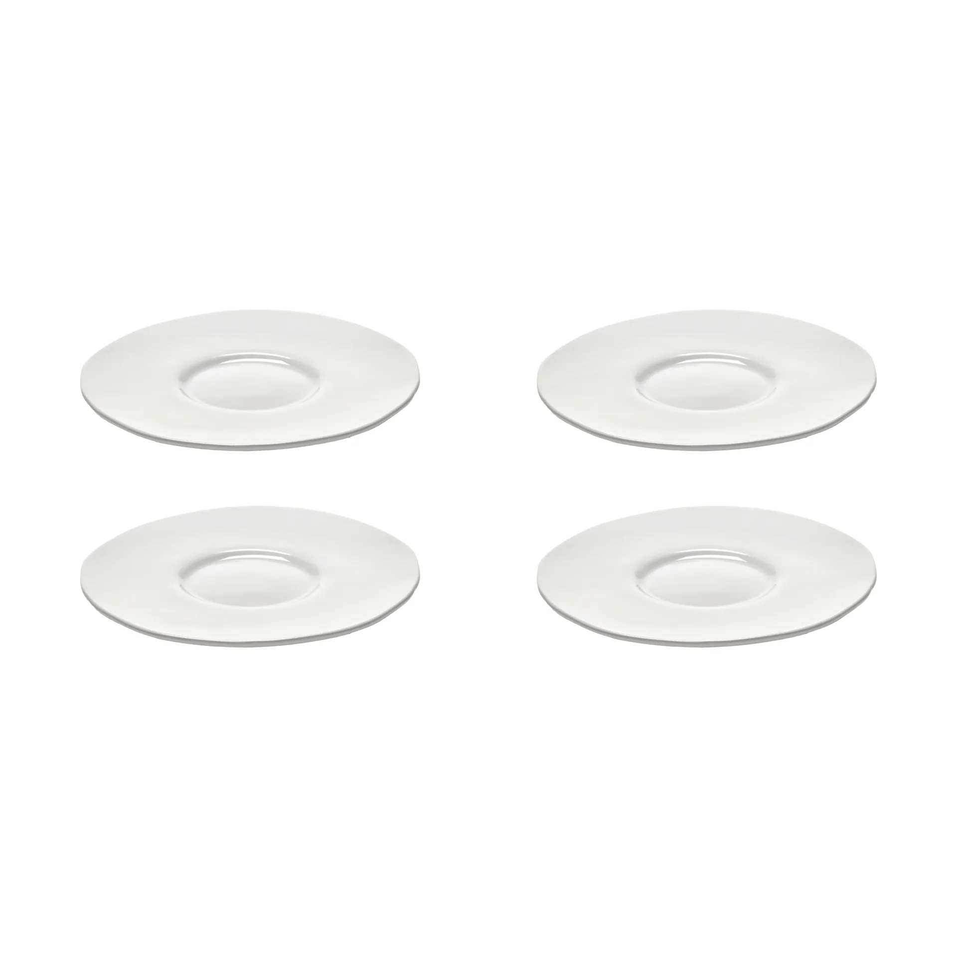 Silhouette alusta espressokupille Ø10,3 cm 4 kpl, White Serax