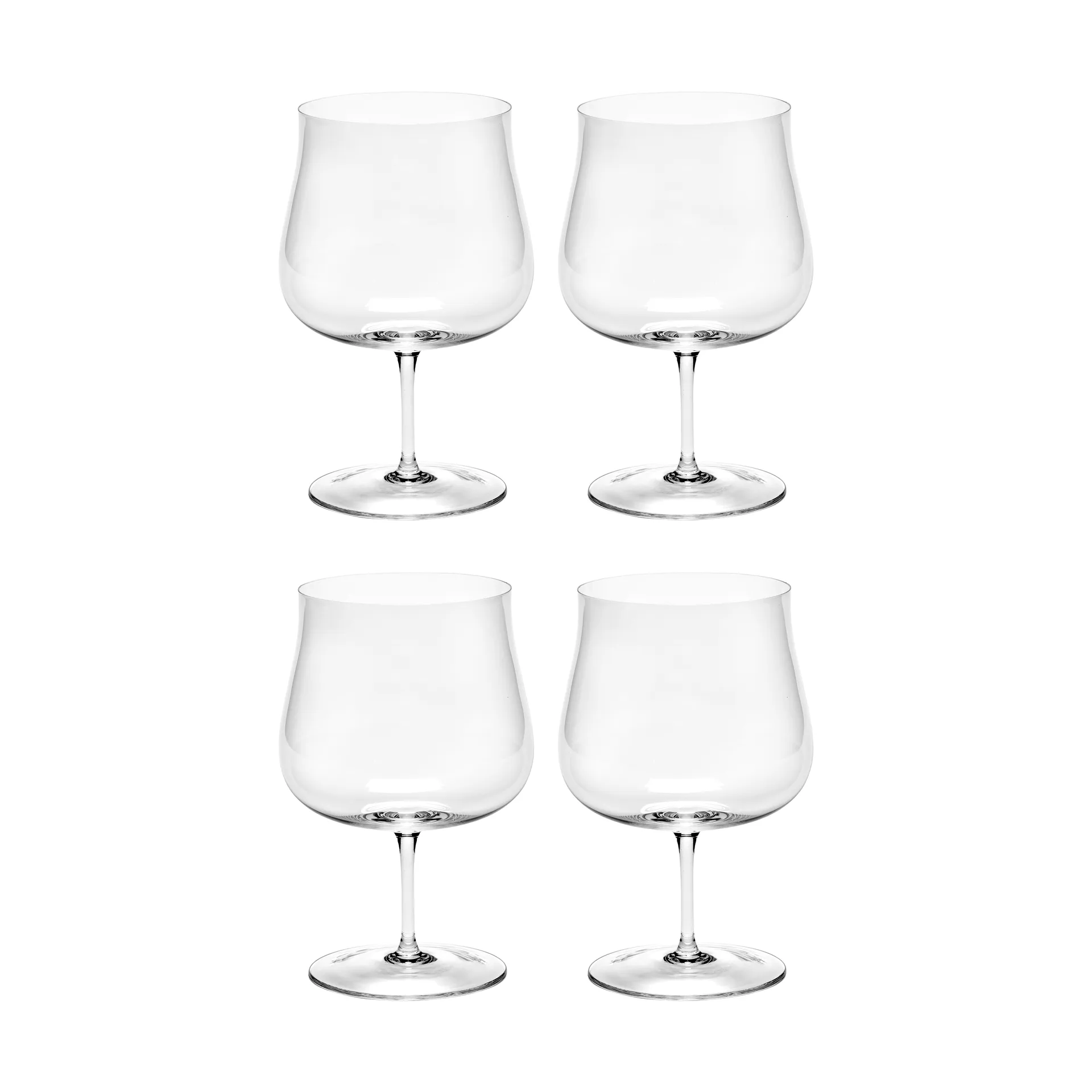 Silhouette Bourgogne viinilasi 73 cl 4 kpl, Clear Serax