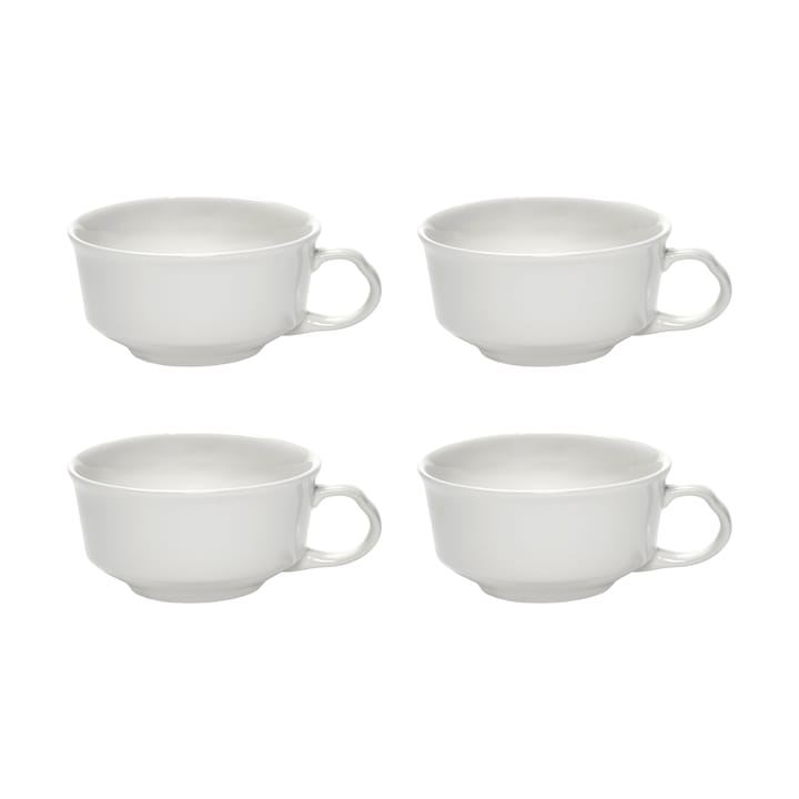 Silhouette espressokuppi 10 cl 4 kpl - White - Serax
