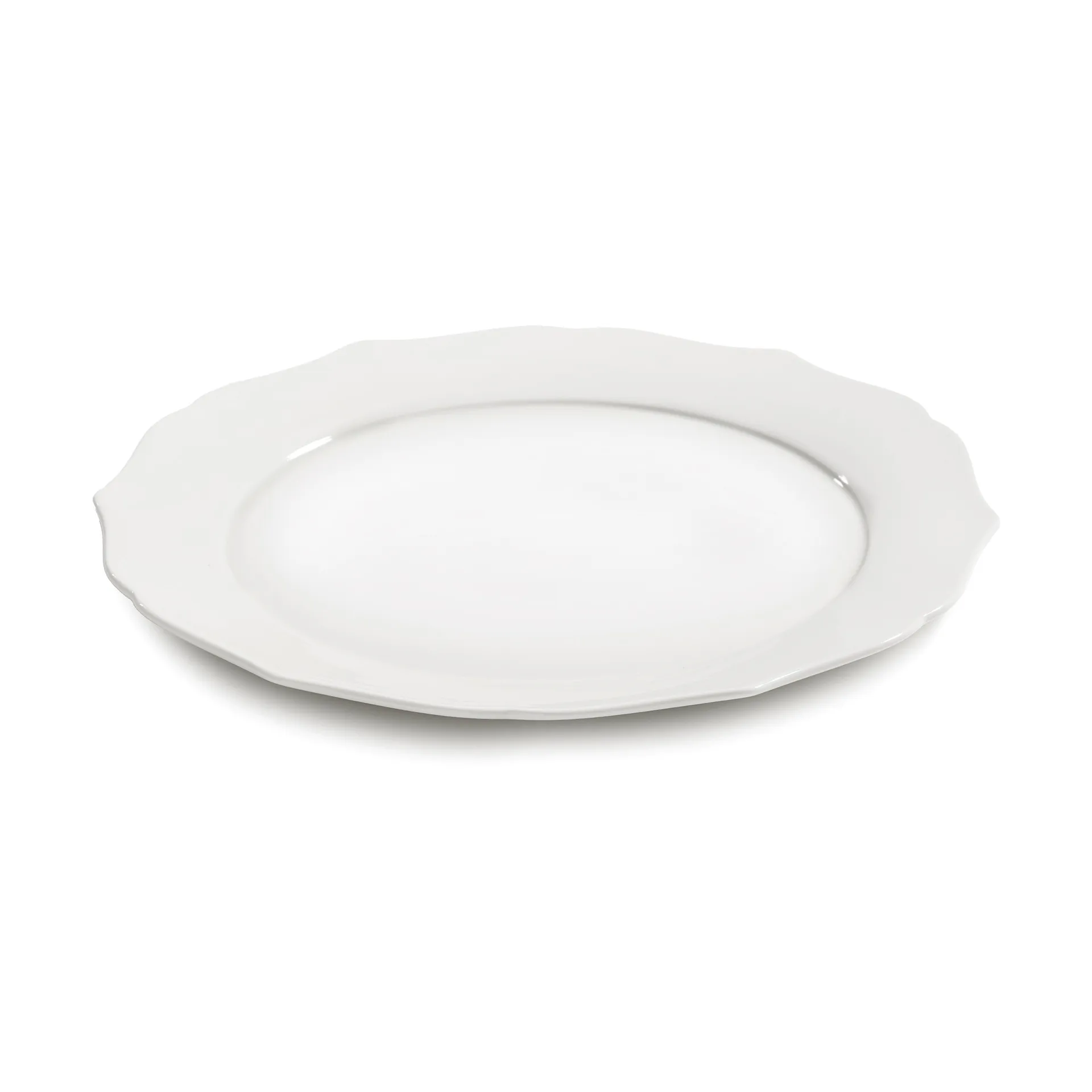 Silhouette lautanen L Ø26 cm 4 kpl, White Serax