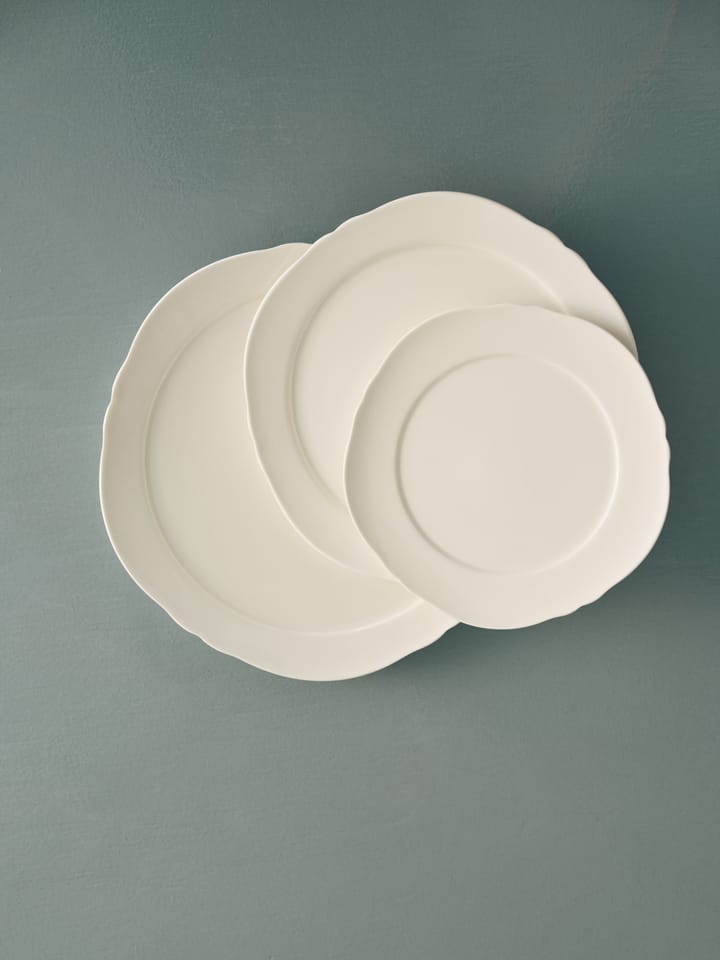 Silhouette lautanen L Ø26 cm, White Serax