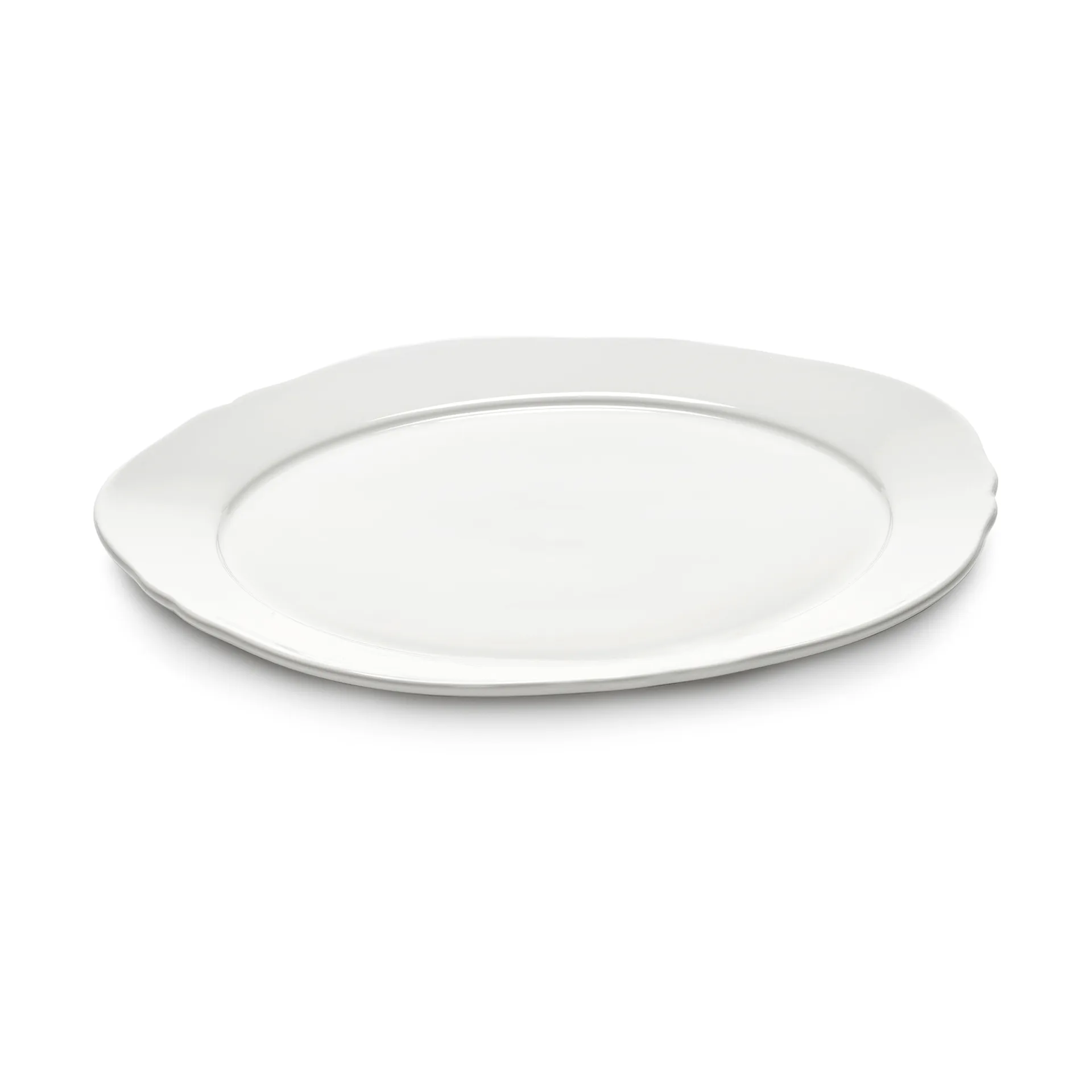 Silhouette lautanen M Ø23,5 cm 4 kpl, White Serax