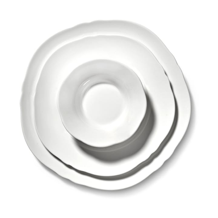 Silhouette lautanen M Ø23,5 cm, White Serax