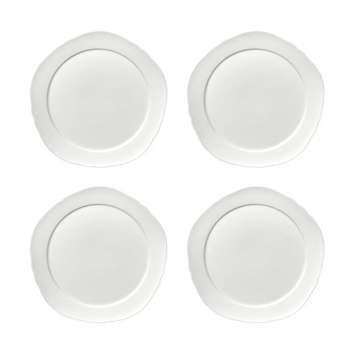Silhouette lautanen S Ø20,6 cm 4 kpl - White - Serax