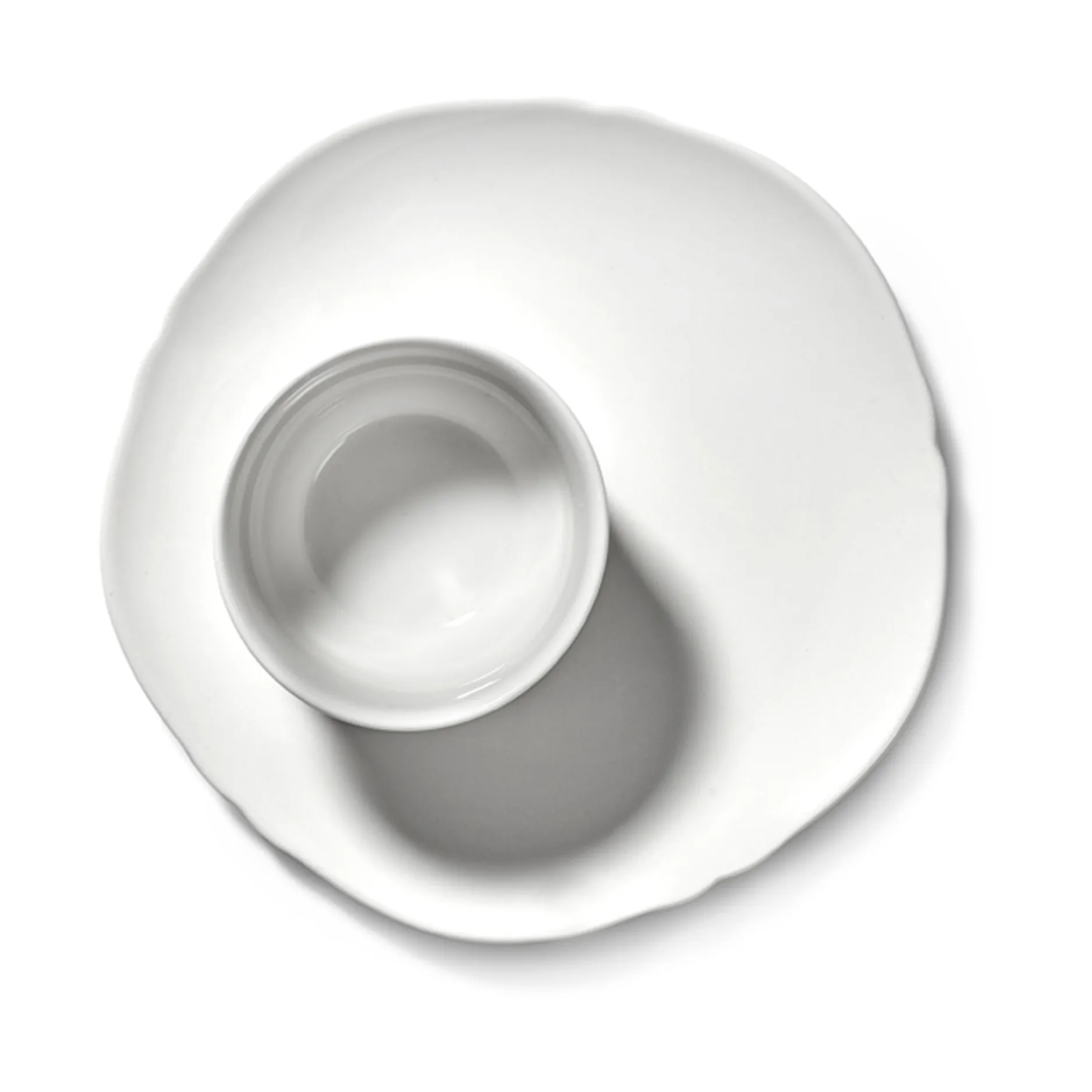 Silhouette lautanen XXS Ø15 cm 4 kpl, White Serax