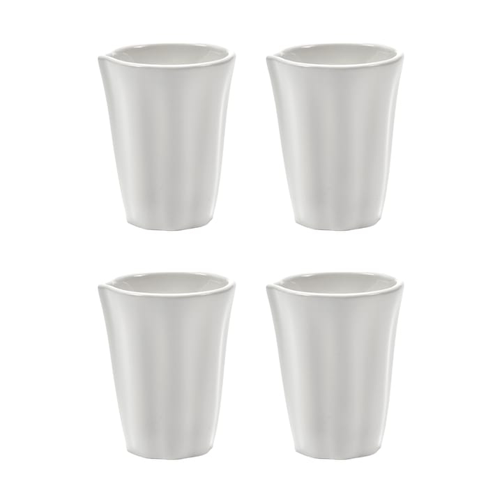 Silhouette maitokannu 7 cl 4 kpl - White - Serax