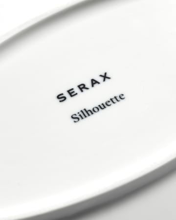 Silhouette oval lautanen S 10x18,5 cm - White - Serax