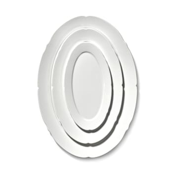 Silhouette oval lautanen S 10x18,5 cm - White - Serax
