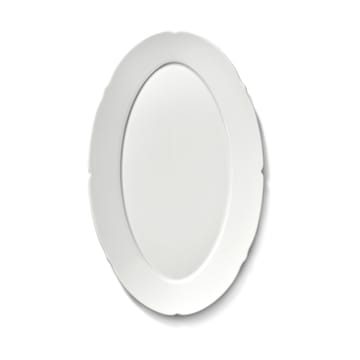Silhouette ovali lautanen M 15x24,5 cm - White - Serax