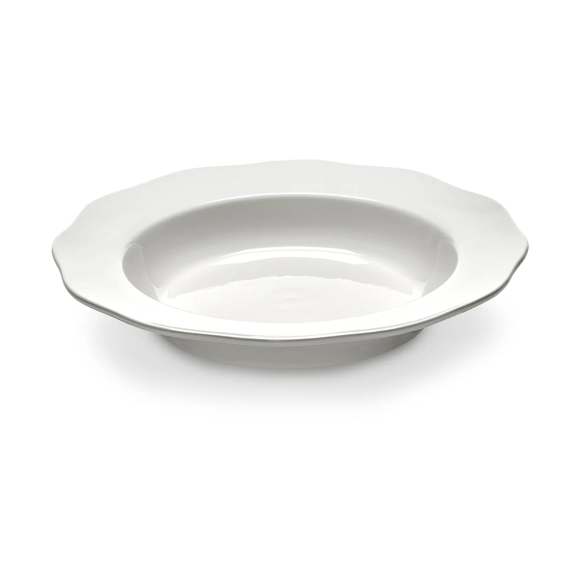 Silhouette pasta lautanen Ø22 cm 4 kpl, White Serax