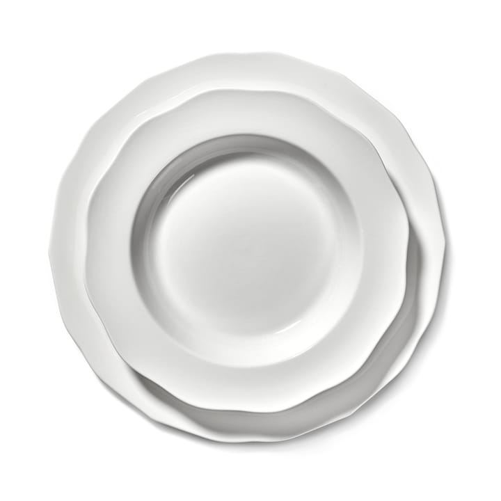 Silhouette pasta lautanen Ø22 cm, White Serax